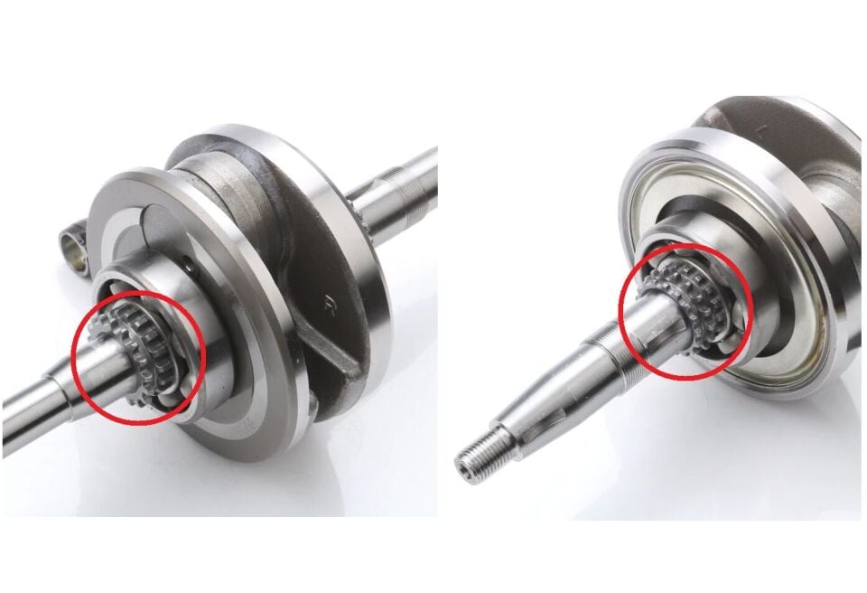 Scooter Eksantrik Dişli Takımı (Krank)