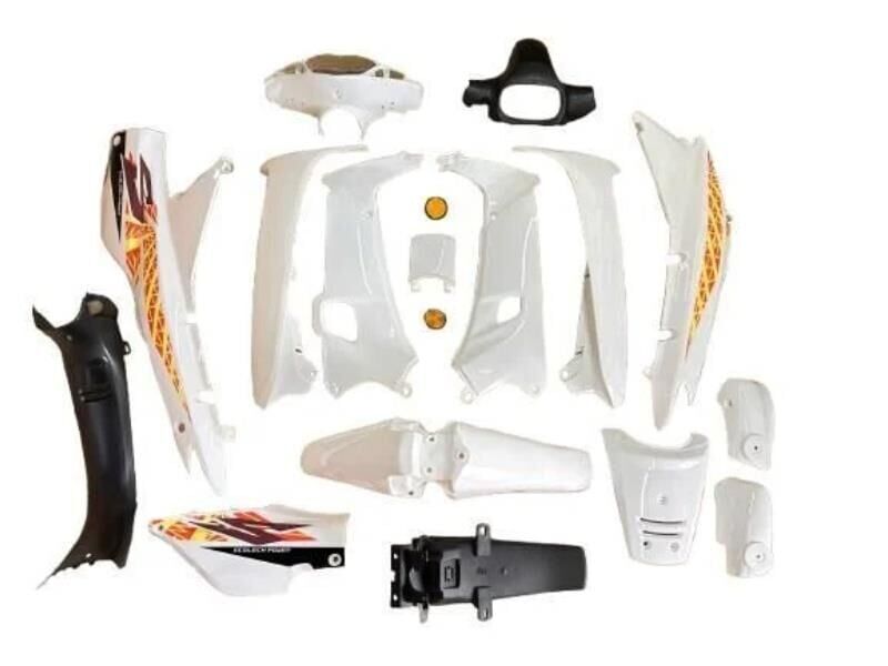 Çelik Kaporta Set Beyaz 17 Parça Cub-Çelık-Kalıpso