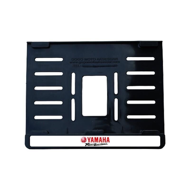 Yamaha Uyumlu 3 Plastik (15X24 Cm) Kırılmaz Plakalık