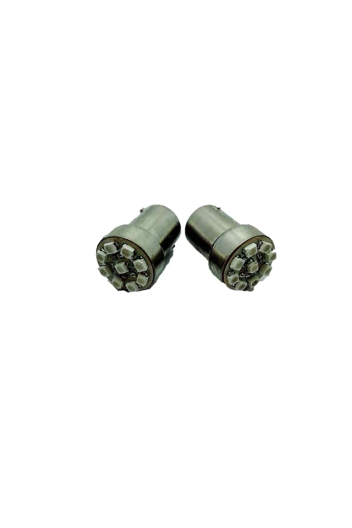 Universal 67 12V Led Ampül Mavi 2Li