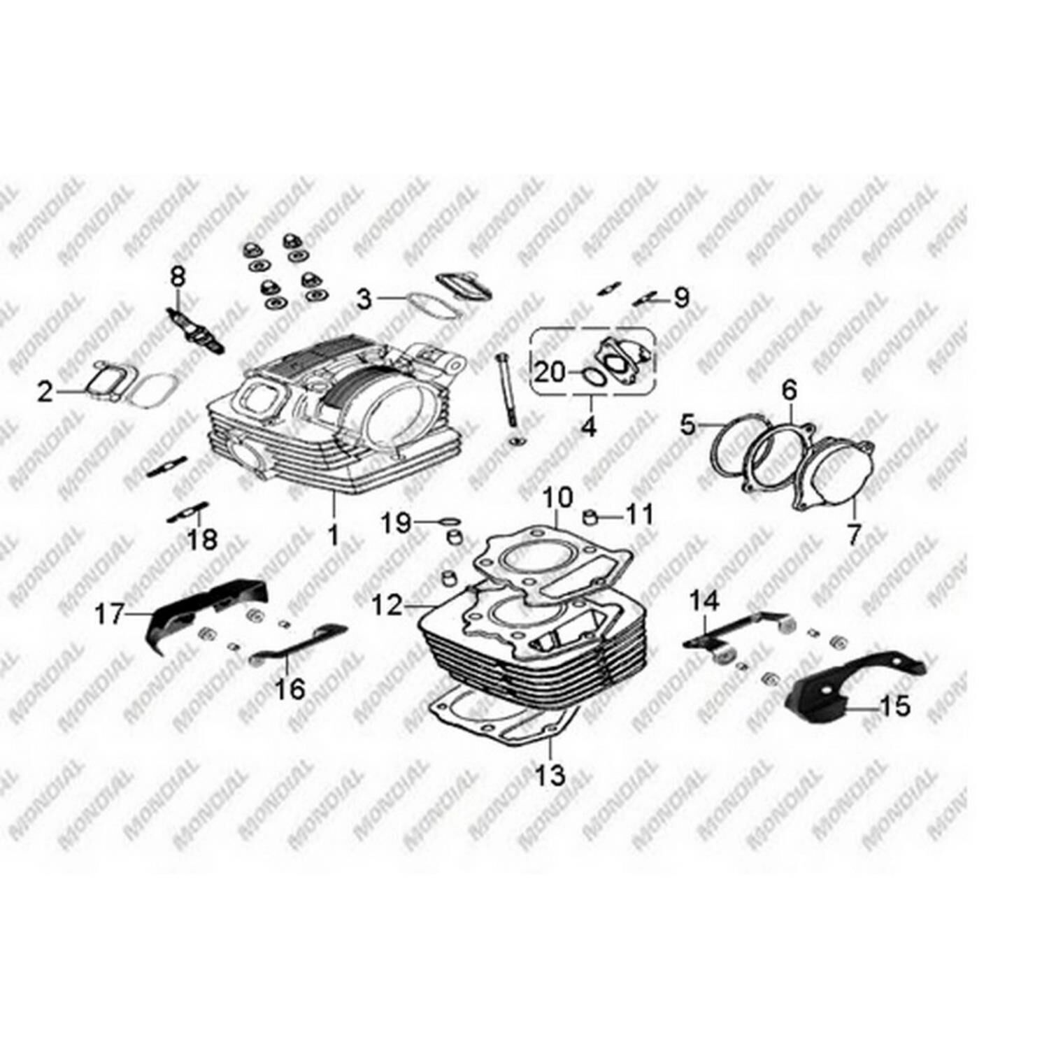 Mondial 150 Sentor Manifold Orj