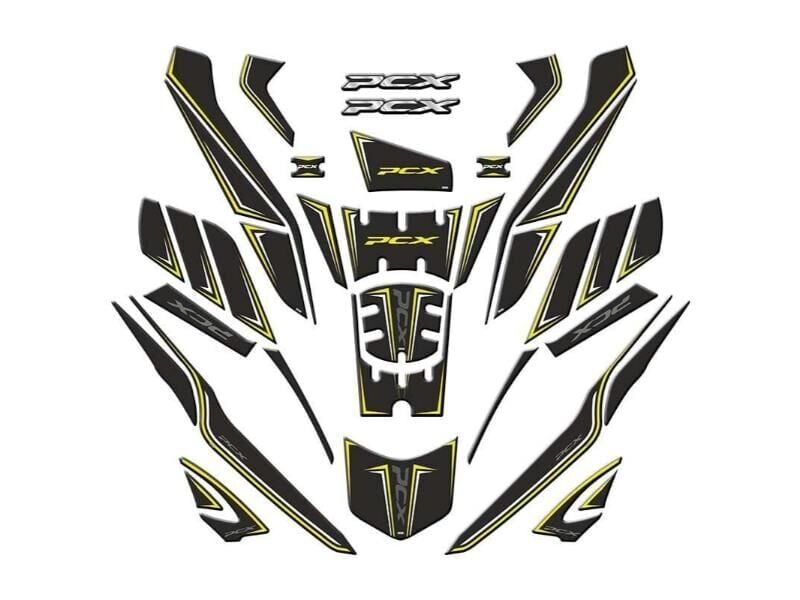 Honda Pcx 2025 Uyumlu Tank Pad Set 006