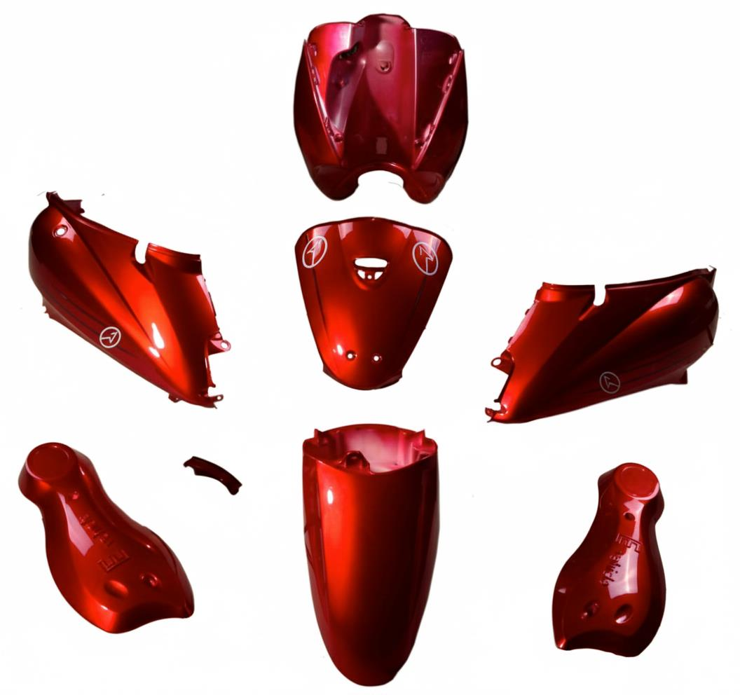 E-Bis Kaporta Seti Kırmızı Today Model 8 Parça