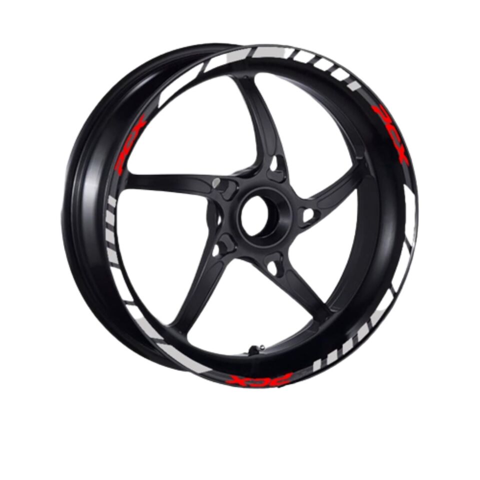 Honda Reflektör Beyaz Iı Pcx Uyumlu 1 Set Jant Şeridi