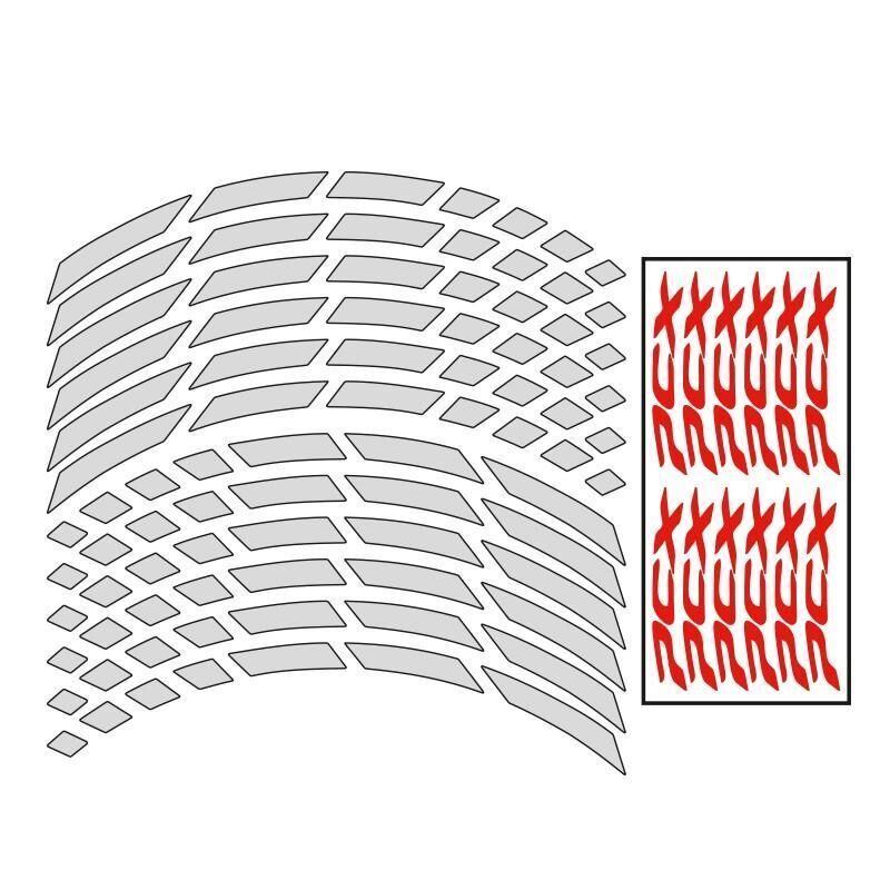 Honda Reflektör Beyaz Iı Pcx Uyumlu 1 Set Jant Şeridi