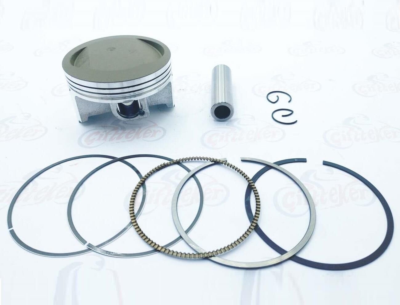 Cg 200 Piston 65,5 Mm 15 Pim 12 Strok Düz Tepe