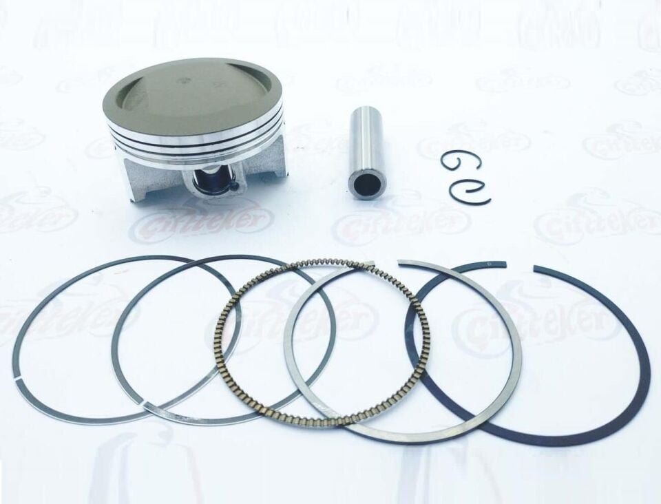 Cg 200 Piston 65,5 Mm 15 Pim 12 Strok Düz Tepe