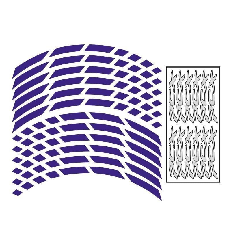 Honda Reflektör Mavi Iı Pcx Uyumlu 1 Set Jant Şeridi