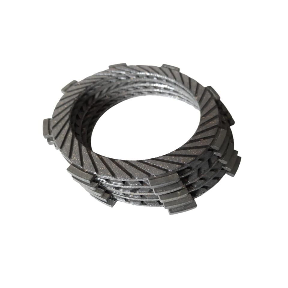 Kawasaki Uyumlu Bajaj Ct100 Debriyaj Balatası 8 Tırnak 5 Li Set 77-98-107 Mm İth