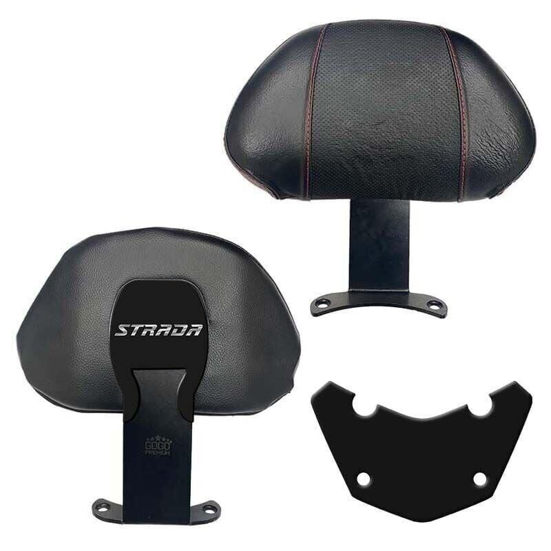 Mondial Strada 125 2022 - 2024 Uyumlu Kırmızı Desen Sissy Bar