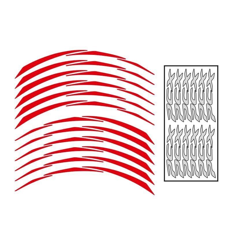 Honda Reflektör Kırmızı Iııhonda Pcx Uyumlu 1 Set Jant Şeridi