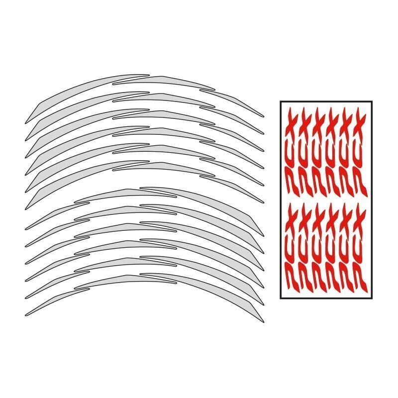 Honda Reflektör Beyaz Iıı Pcx Uyumlu 1 Set Jant Şeridi