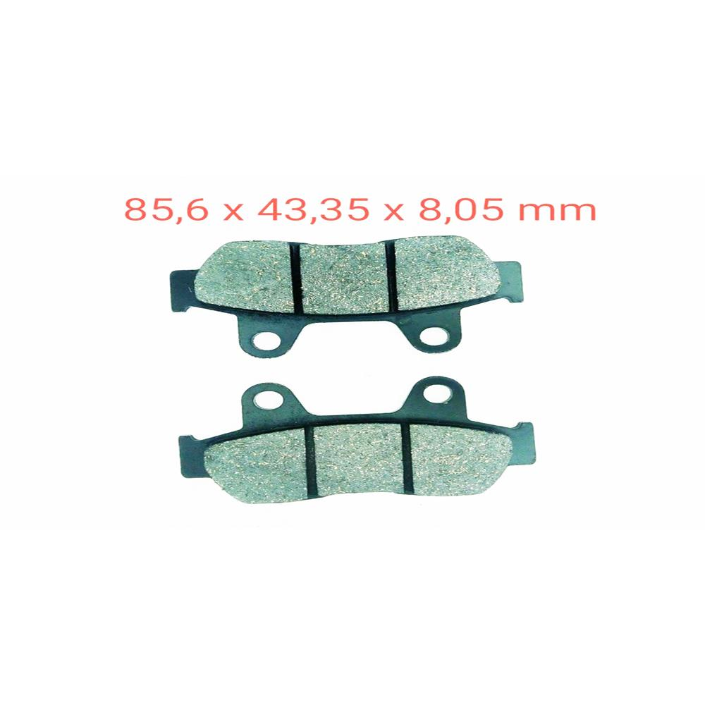 Honda Ön Fren Disk Balatası Fa721 Spacy 110 - Alpha Activa S Ps 150İ Dylan 150