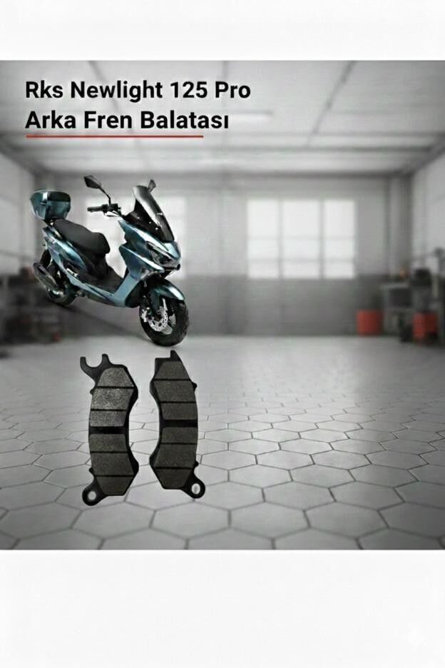 Rks Newlight 125 Pro Bakım Seti Ön-Arka Balata Ve Hava Filtresi 3Lü Set