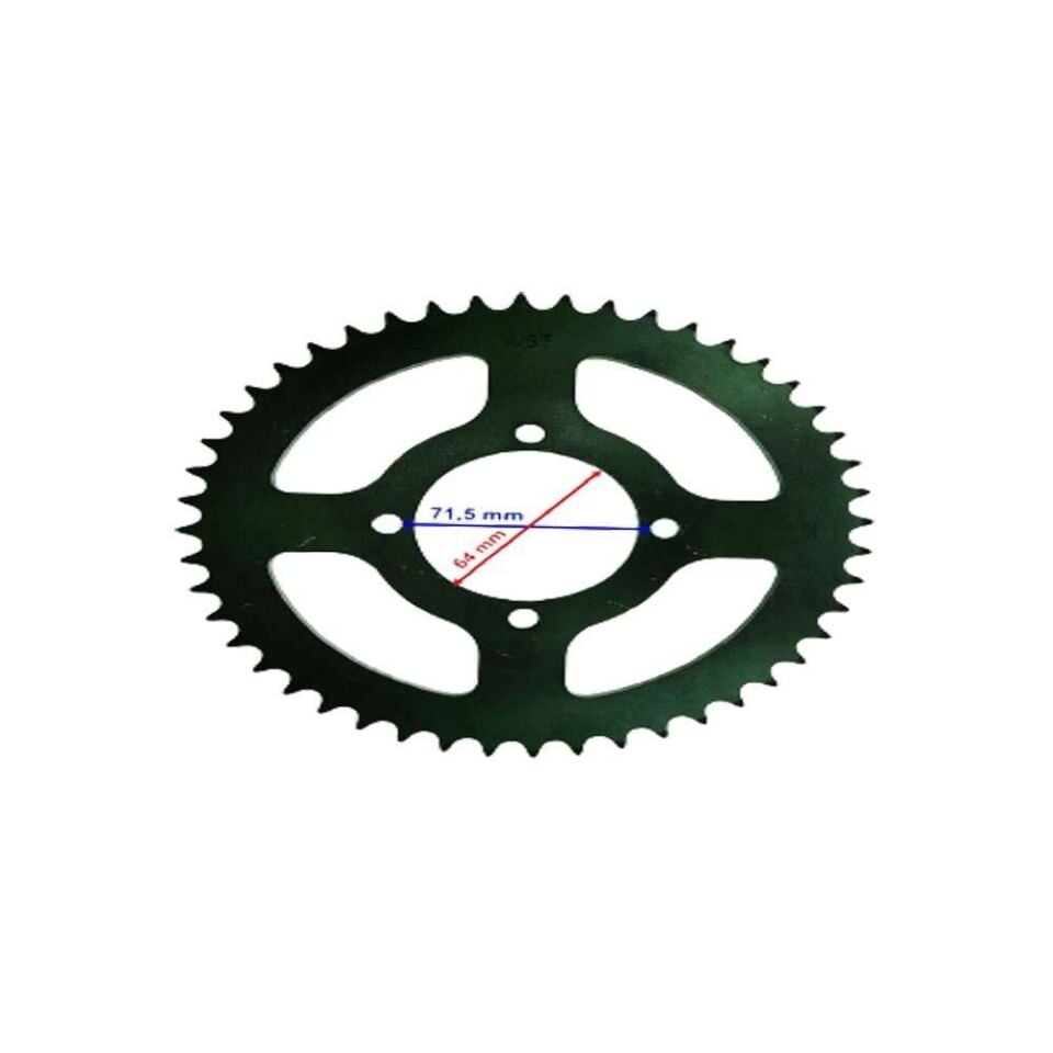 Ybr Uyumlu Arka Dişli 428-48T İç 64 Mm Ind Öm