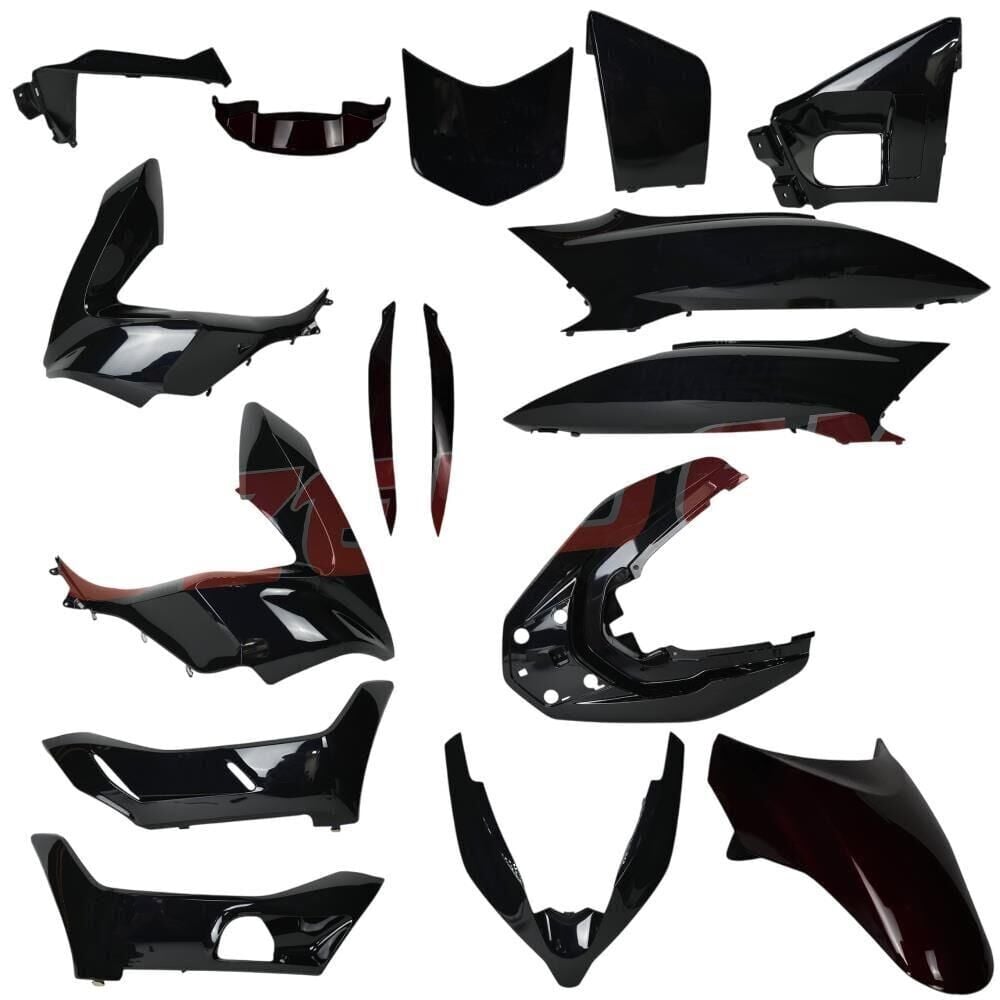 Honda Pcx Kaporta Seti Siyah 2018-19 (16 Parça)