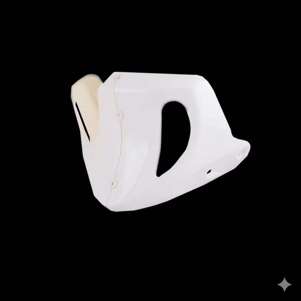 Universal Alt Sakal Rüzgarlık Beyaz