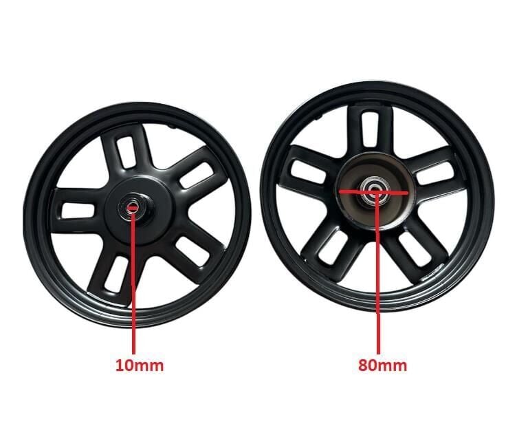 Volta Ön 14X250 Jant Kampanalı Siyah Saç E-Bisiklet/Volta Vsm