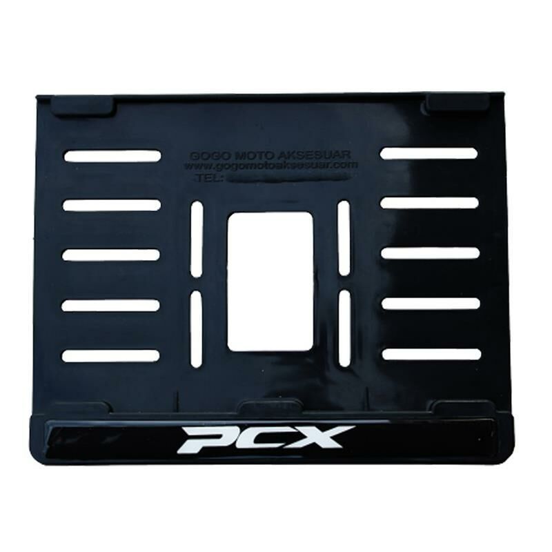 Honda Pcx Uyumlu 2 Plastik (15X24 Cm) Kırılmaz Plakalık