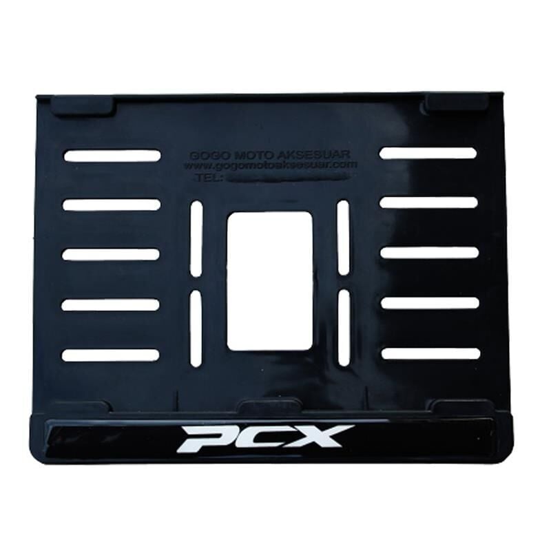 Honda Pcx Uyumlu 2 Plastik (15X24 Cm) Kırılmaz Plakalık
