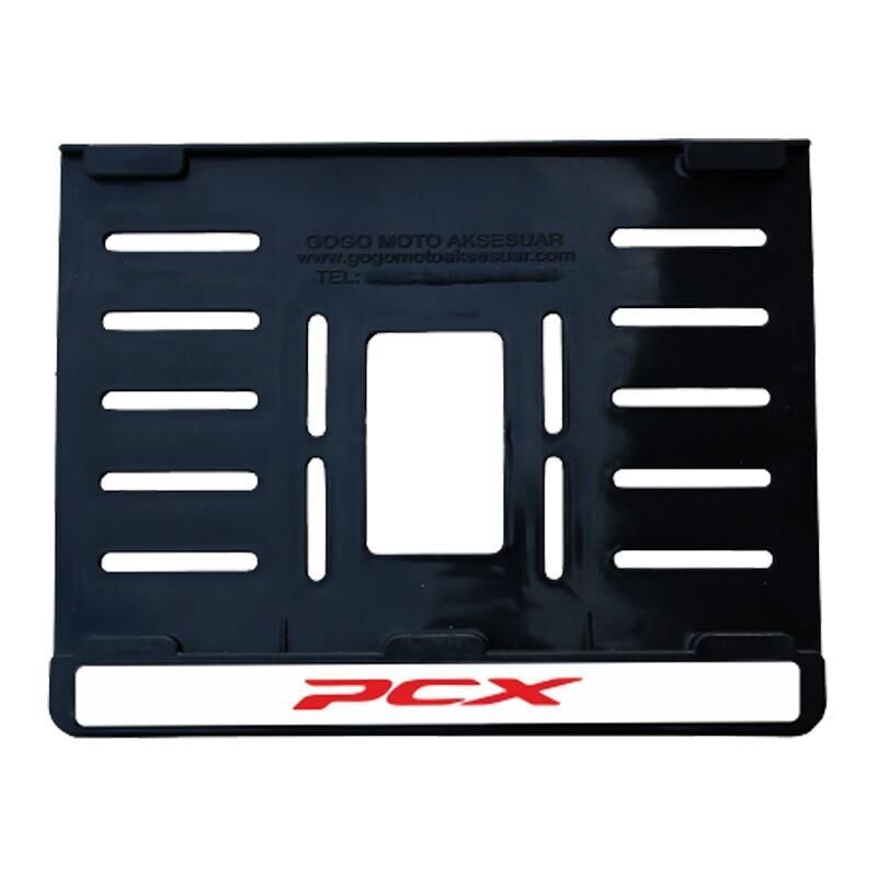Honda Pcx Uyumlu 3 Plastik (15X24 Cm) Kırılmaz Plakalık