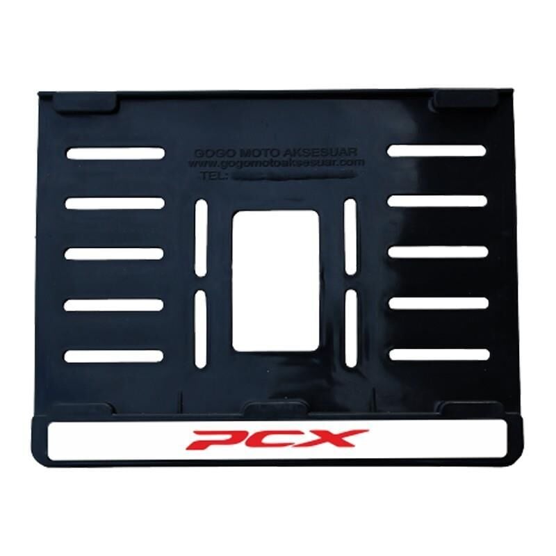 Honda Pcx Uyumlu 3 Plastik (15X24 Cm) Kırılmaz Plakalık