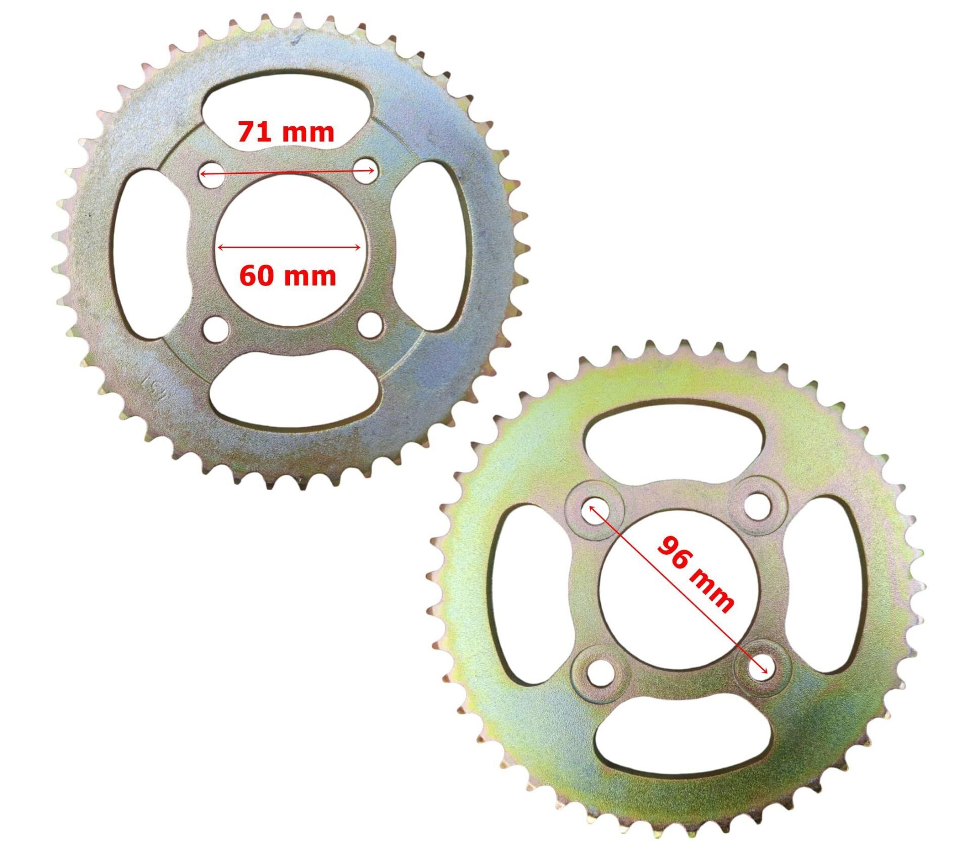 Tvs Apache Rtr 160 Arka Dişli 428-45T İç 60 Mm Sarı Ind Öm