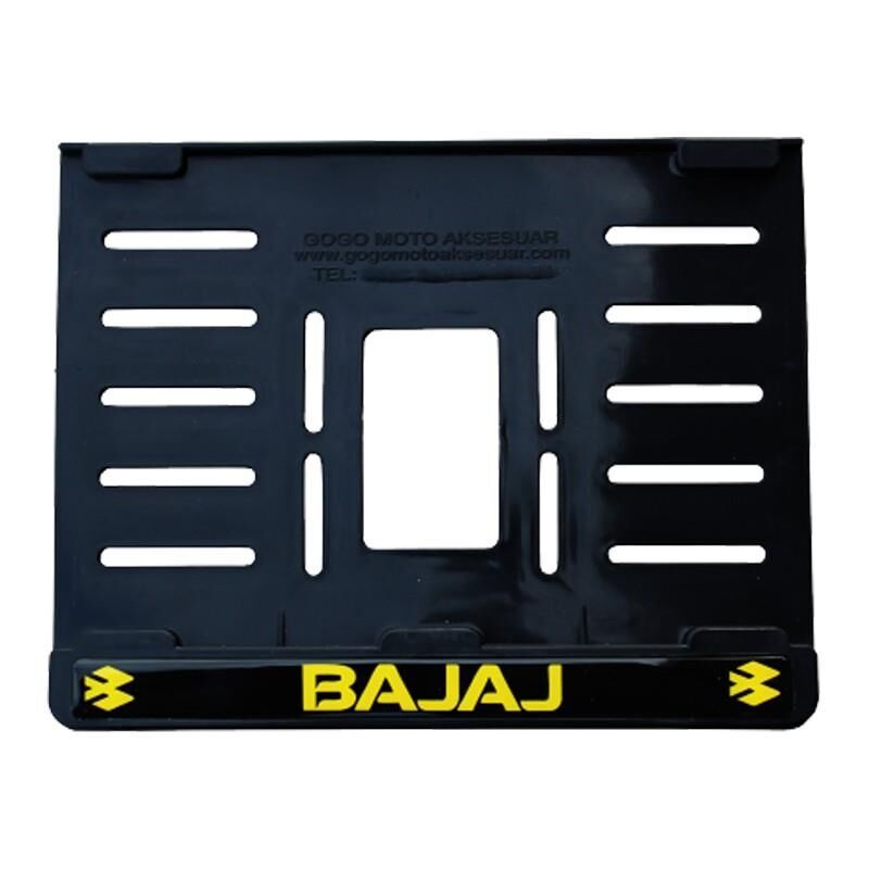 Bajaj Uyumlu 1 Plastik (15X24 Cm) Kırılmaz Plakalık