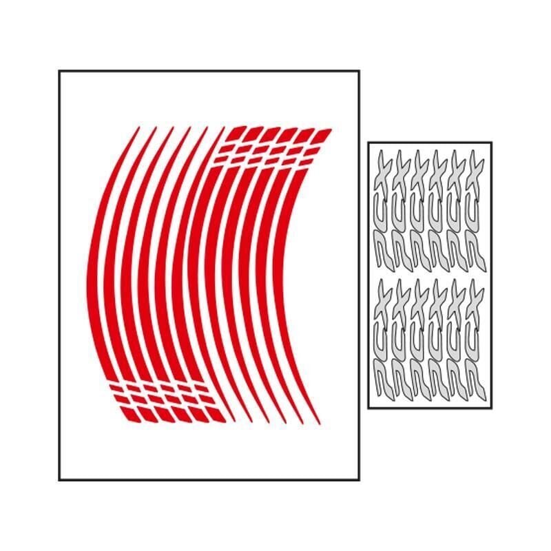 Honda Reflektör Kırmızı Iv Pcx Uyumlu 1 Set Jant Şeridi