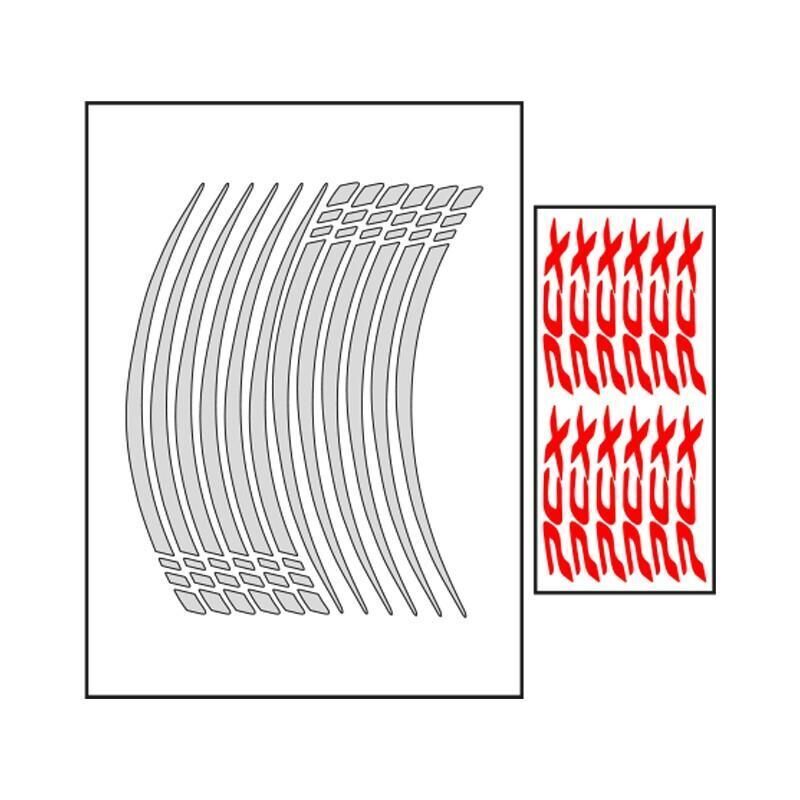 Honda Reflektör Beyaz Iv Pcx Uyumlu 1 Set Jant Şeridi