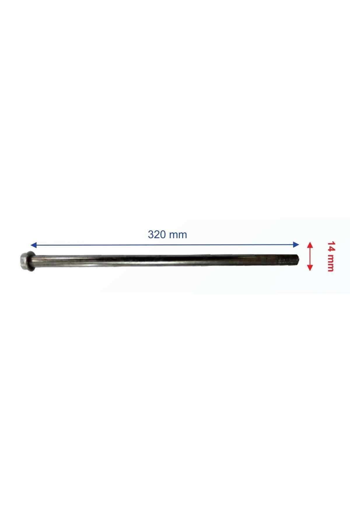 Atv Lx200 Arka Salıncak Mili Ve Somunu M14-310 Mm Öm