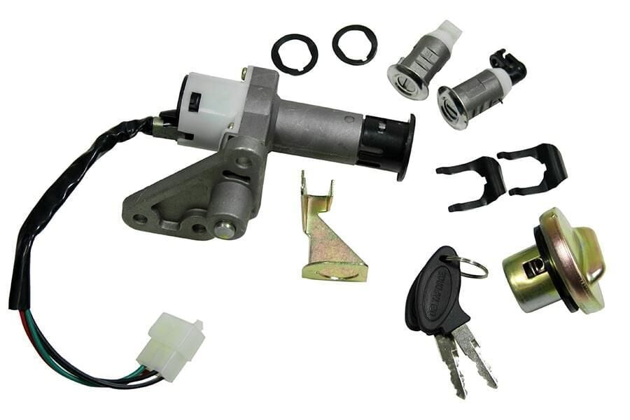 Scooter 150 Kontak Ve Kilit Seti (Depo Kapaklı) 4 Fişli İth