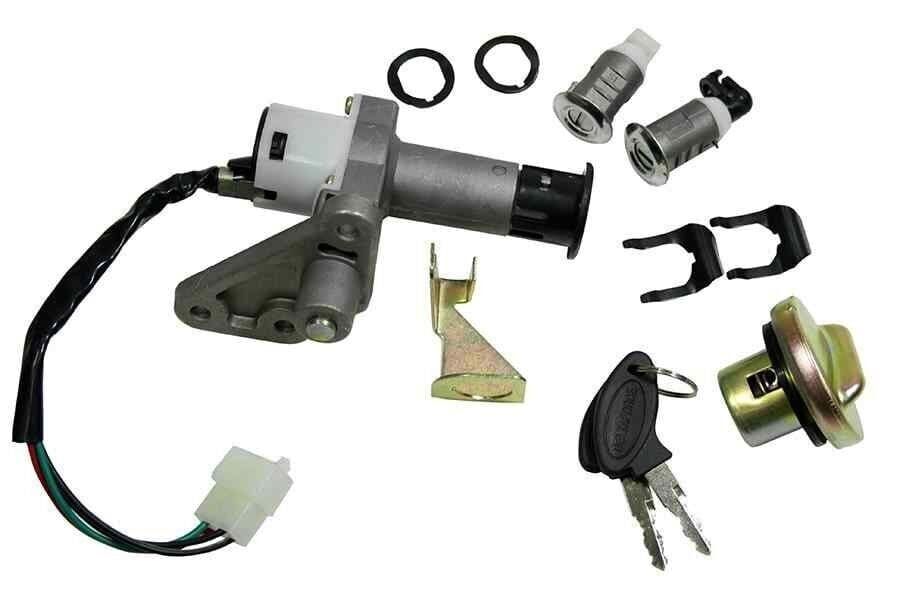 Scooter 150 Kontak Ve Kilit Seti (Depo Kapaklı) 4 Fişli İth
