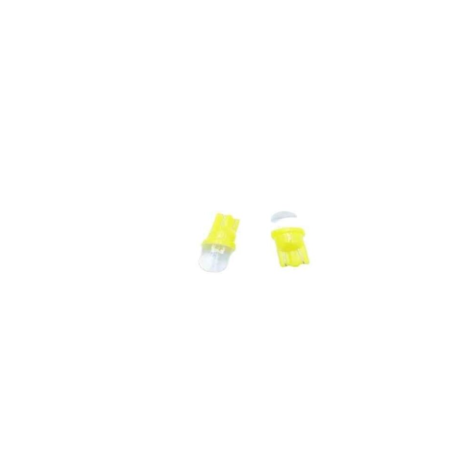 Universal T10 12V Led Ampül Sarı (Amber) 2 Li