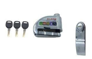 Disk Kilidi Alarm Sistemi Düz Anahtarlı Nikel