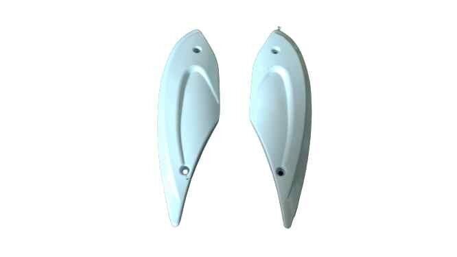 E-Bis Yan Kapak Deliksiz Beyaz Trans Jupiter Kobra