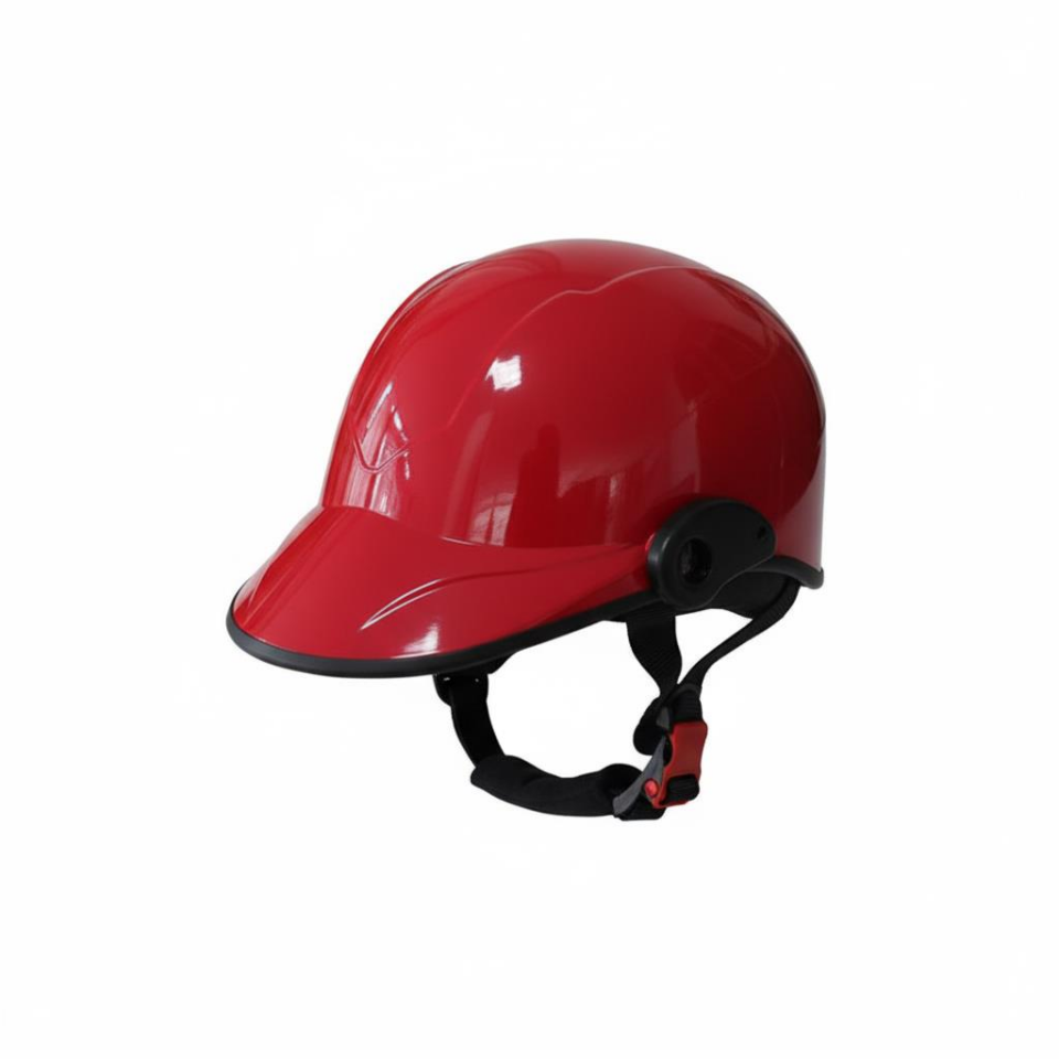 Kask Jokey Fitilsiz/Boyasız Camsız Kırmızı