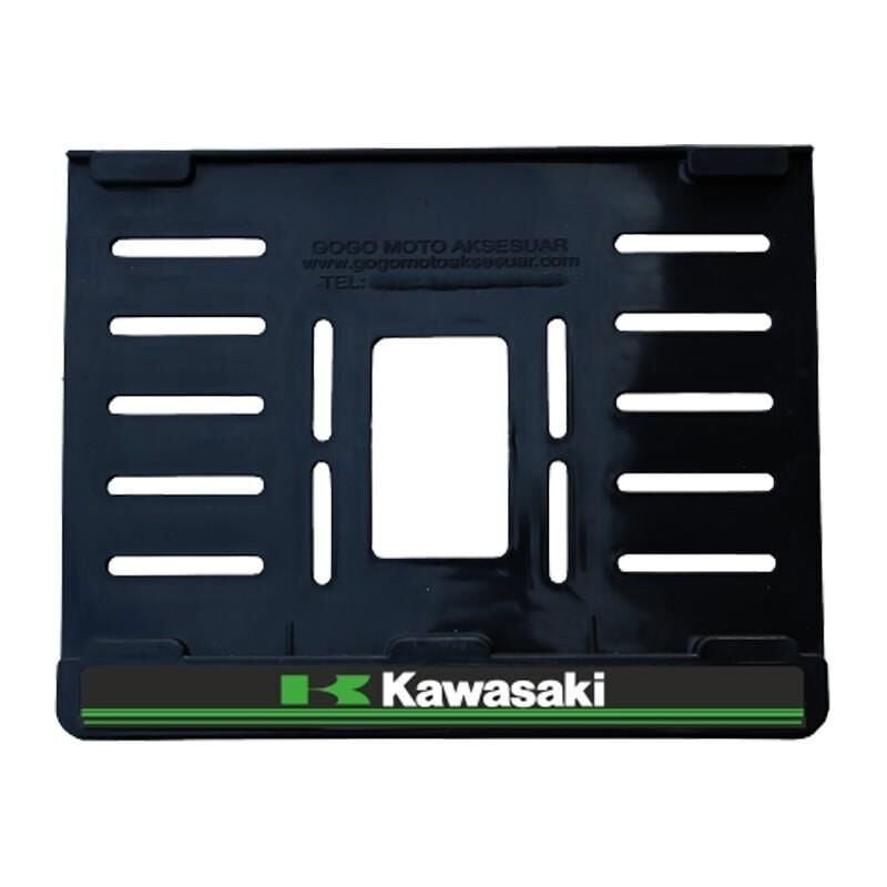 Skm Kawasaki Uyumlu 3 Plastik (15X24 Cm) Kırılmaz Plakalık