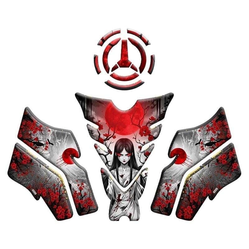 Rks Srk 125 S 2024 - 2025 Uyumlu Tank Pad Set 006