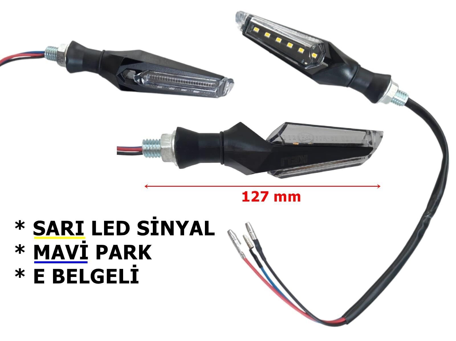 Sinyal Led 2 Li Set (2 Fonksiyonlu) (Kl022)