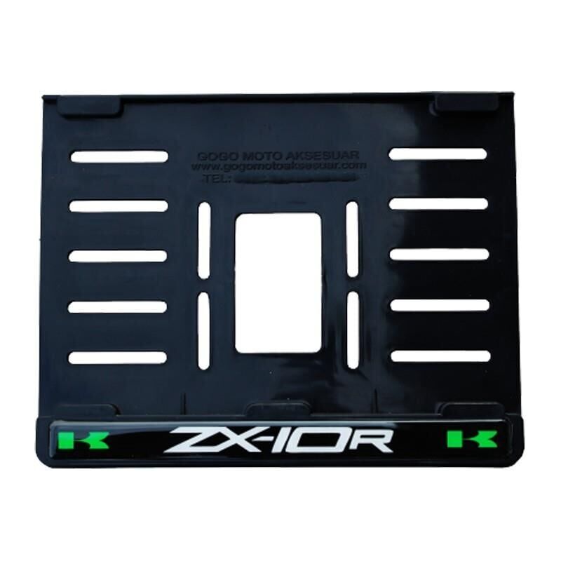 Skm Kawasaki Zx-10 R Uyumlu 2 Plastik (15X24 Cm) Kırılmaz Plakalık