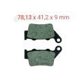 Bajaj Arka Fren Disk Balatası Fa213 İth Pulsar Ns-Rs 200 - Yamaha Mt-03 Ktm 200-250-390-690 Duke