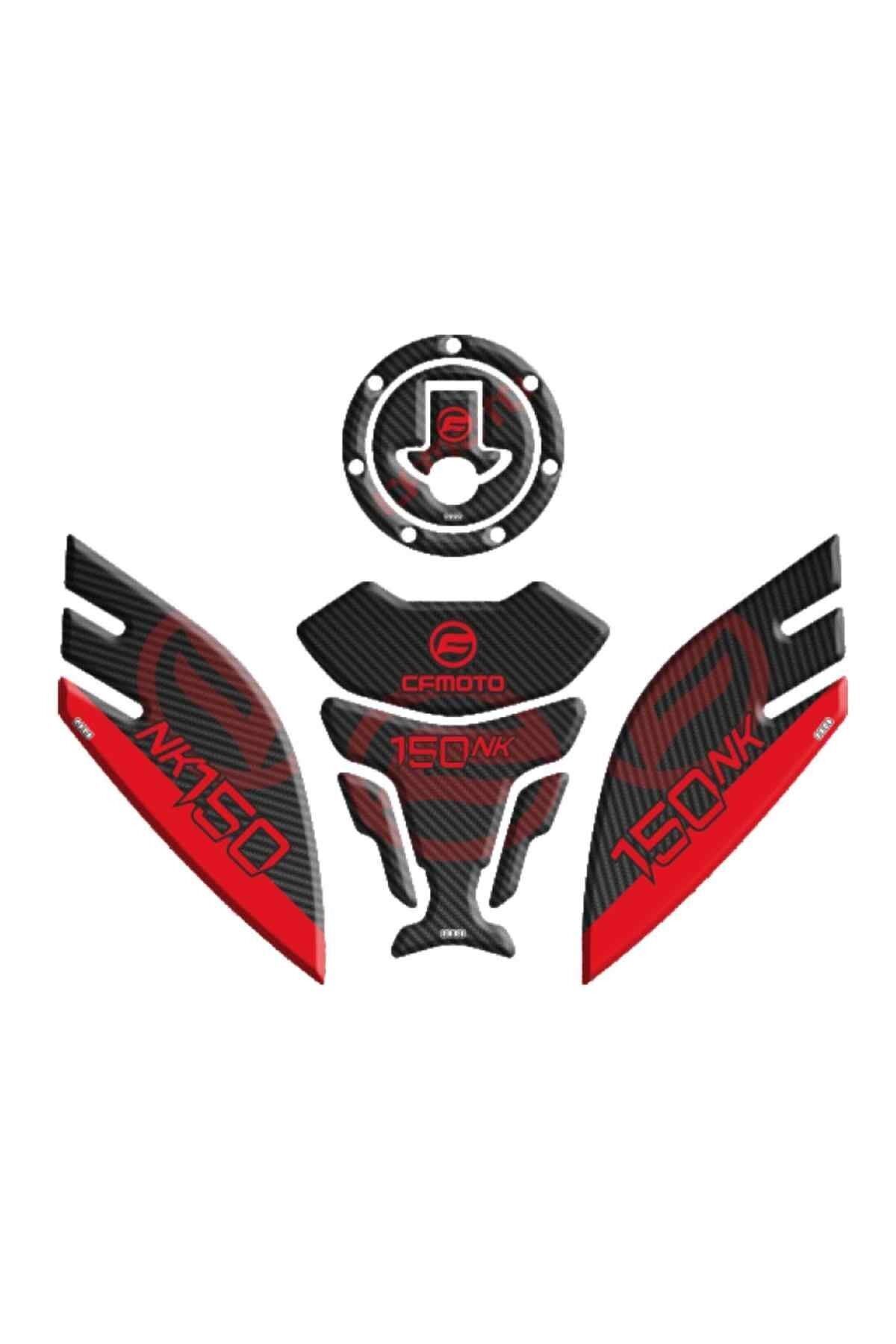 Cf Moto 150 Nk 2016 - 2023 Uyumlu Tank Pad Set 003