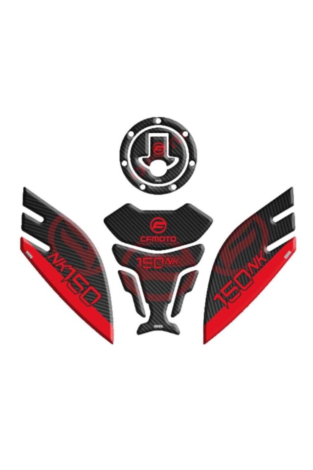Cf Moto 150 Nk 2016 - 2023 Uyumlu Tank Pad Set 003
