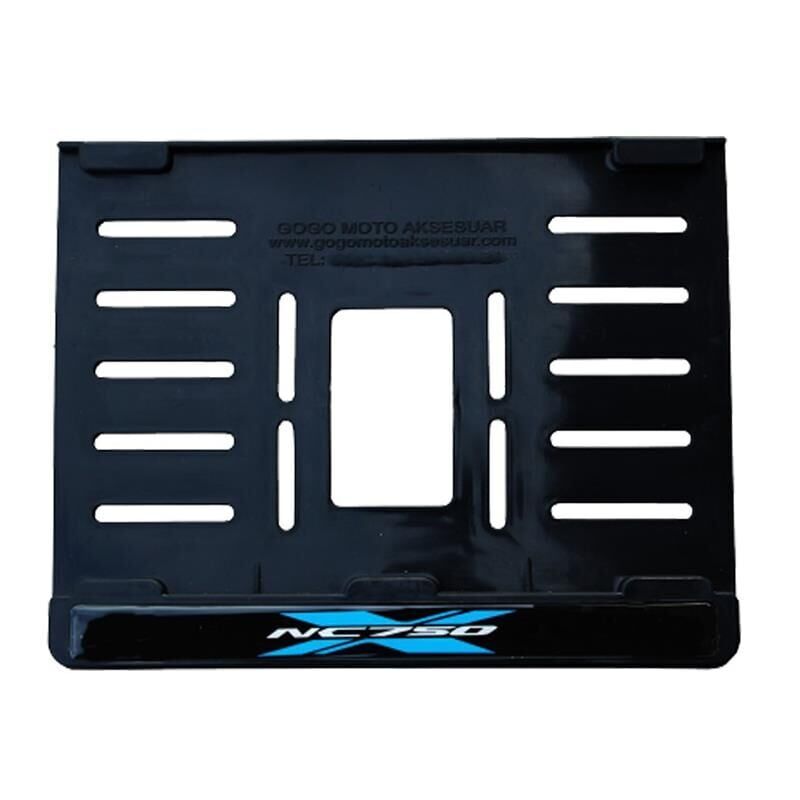 Honda Nc 750 X Uyumlu 2 Plastik (15X24 Cm) Kırılmaz Plakalık