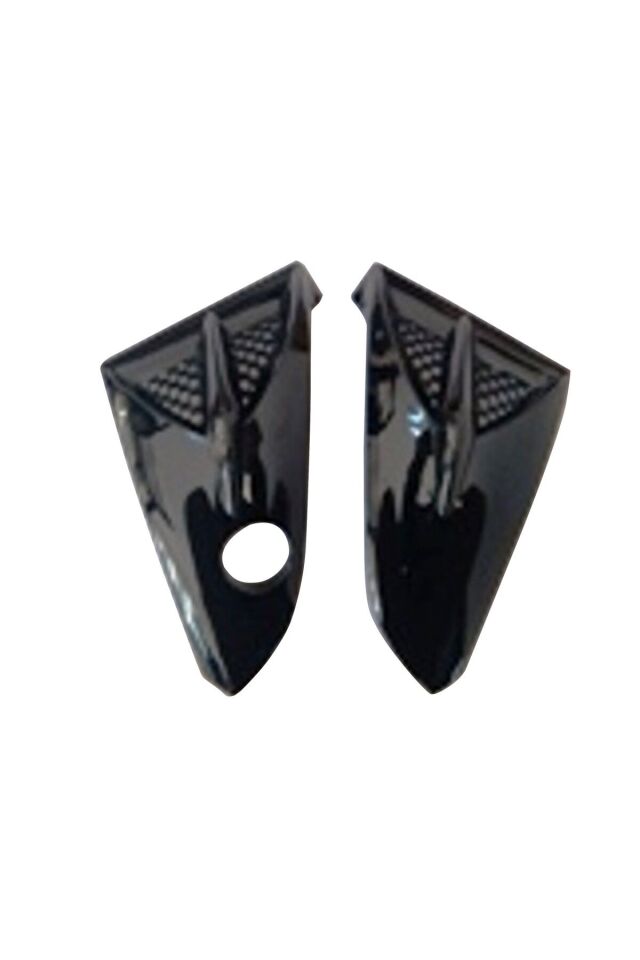 Yamaha Cg-Ybr Uyumlu Depo Yan Plastiği 2009 Siyah (Bıyık)