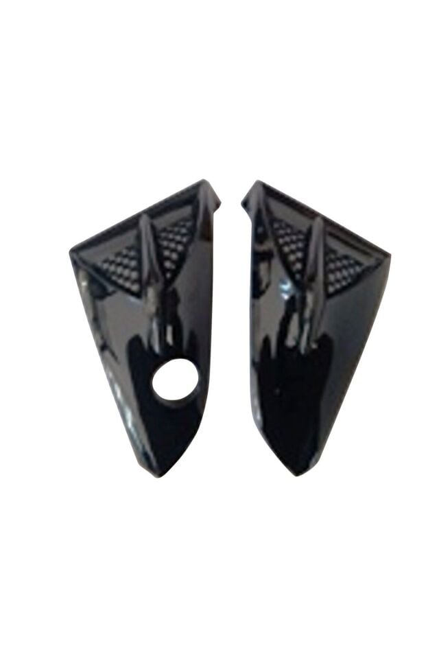 Yamaha Cg-Ybr Uyumlu Depo Yan Plastiği 2009 Siyah (Bıyık)