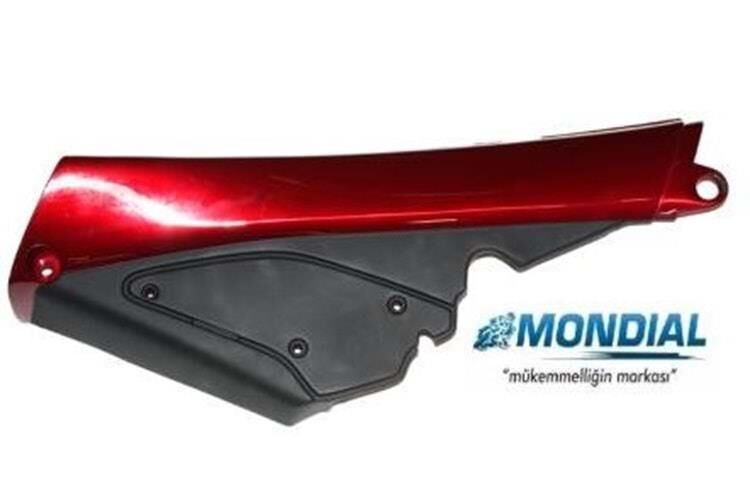 Mondial Yan Kapak Ön Kısım Sağ Ft 110 Bordo/Siyah