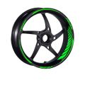 Yamaha Florasan Yeşil Racing R25 Uyumlu 1 Set Jant Şeridi