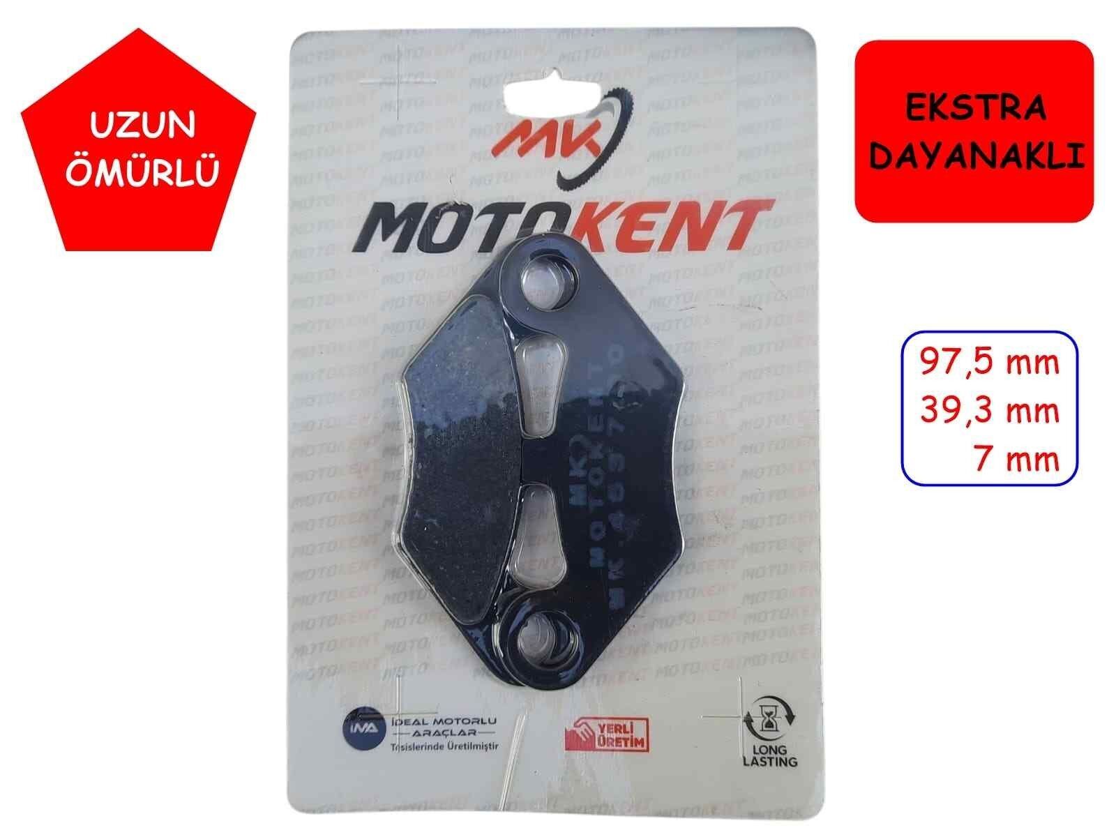 Atv Linhai Ön Fren Disk Balatası (Viptrac Arka) Mtk Fa453 Cf Terralender 500-625-800